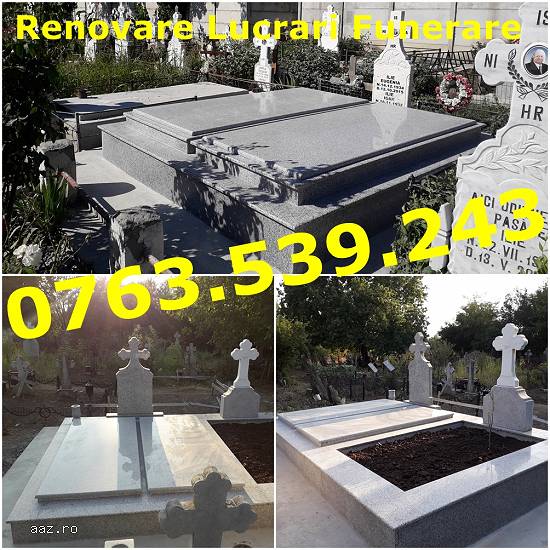 Placare Renovare Cavouri Cripte Lucrari Funerare Marmura Granit