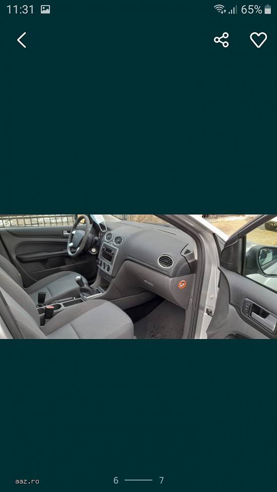 Vand ford focus an 2007
