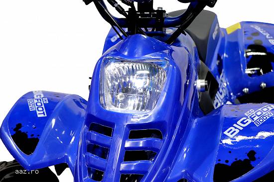 ATV electric ECO Bigfoot 800W 36V cu Baterie Detasabila #Albastru