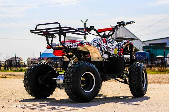 ATV electric Eco Toronto 1000W 48V DIFERENTIAL GRAFITI #Alb
