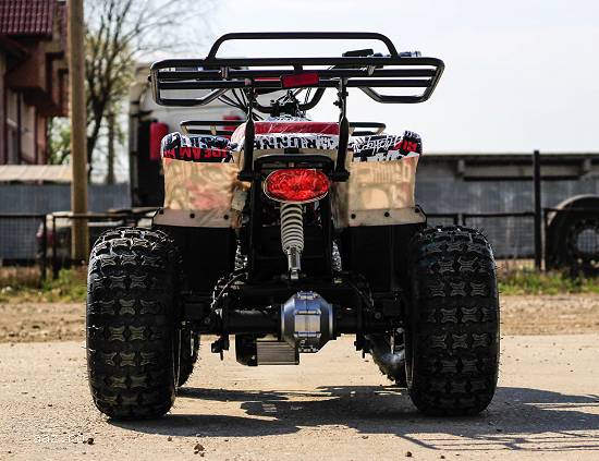ATV electric Eco Toronto 1000W 48V DIFERENTIAL GRAFITI #Alb