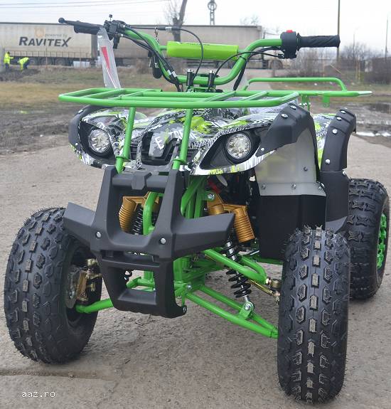 Atv 125Cc Grizzly Graffity Deluxe Automat/Roti De 8”