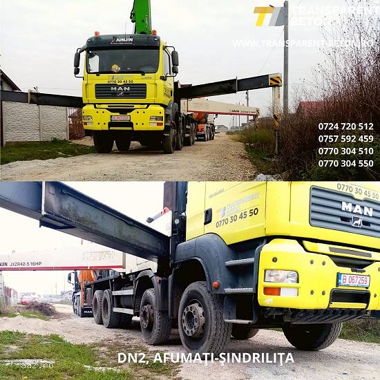 Autopompa beton de inchiriat