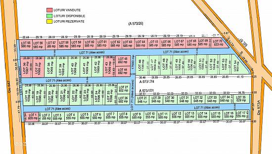 Teren Corbu Intravilan Loturi 515 mp