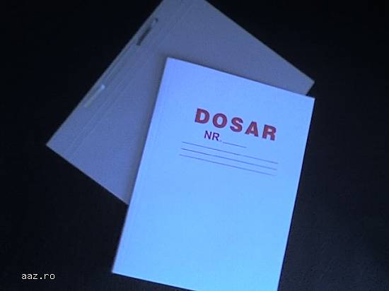 Dosar din carton 230 gr/mp.