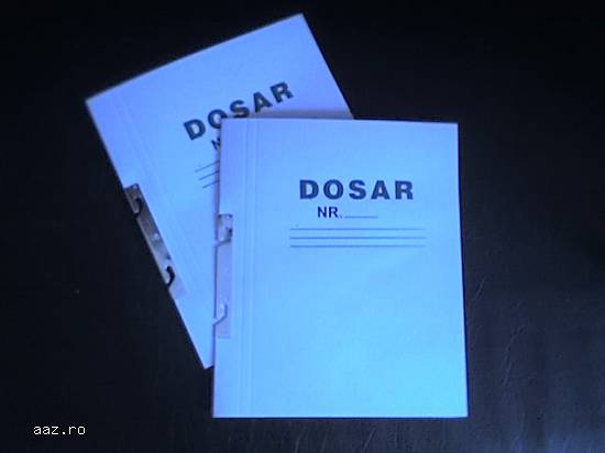 Dosar din carton 230 gr/mp.