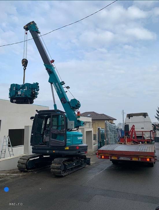 Inchiriere macara pe senile