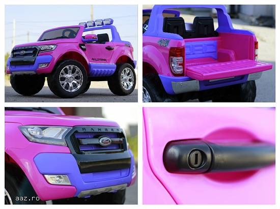 Masinuta electrica pentru 2 copii Ford Ranger 4x4 180W PREMIUM