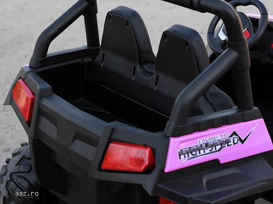 UTV Electric pentru 2 copii Golf-Kart V2 210W 24V Import Germania #Roz