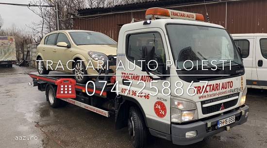 Tractari auto Ploiesti platforma auto