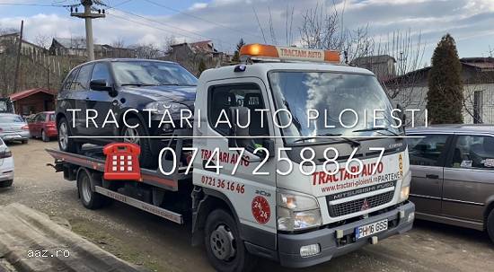 Tractari auto Ploiesti platforma auto