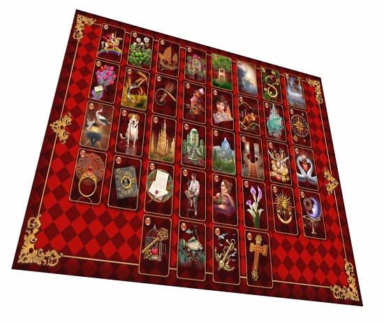 Carti tarot Gilded Lenormand set-plansa etalare- rune cadou