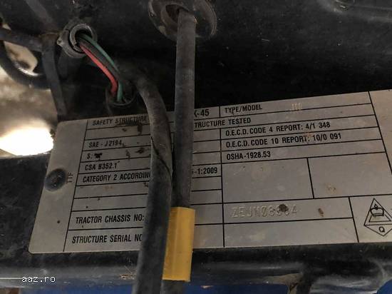 Lichidator judiciar vand Tractor New Holland TD5.105 T3!!!
