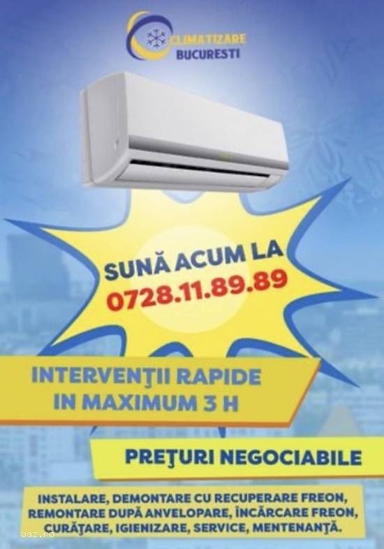 Angajam frigotehnist si instalator