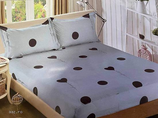 Huse de pat+2 fețe de pernă