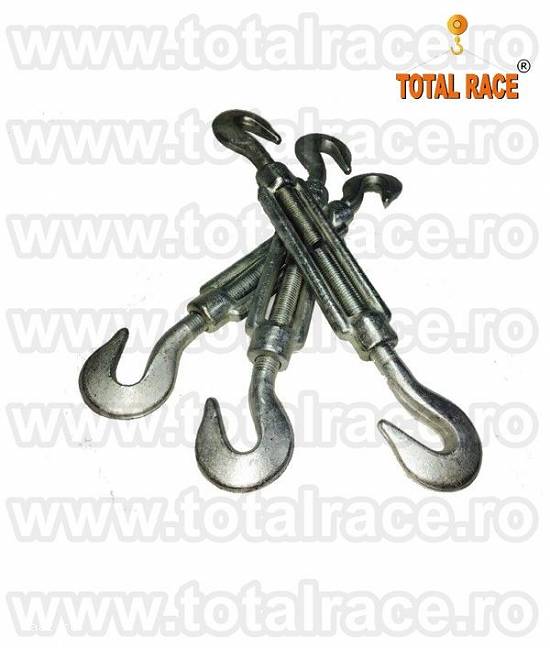 Intinzatoare cablu cu doua carlige Total Race