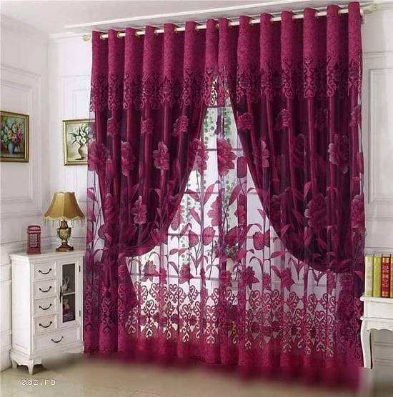 Set perdea+draperie