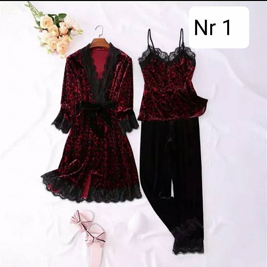 Set dama catifea
