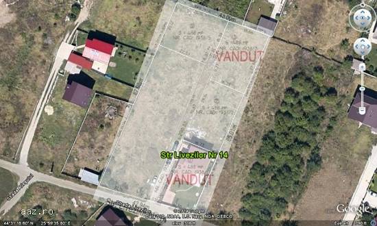 Teren Intravilan 500mp,   Mogosoaia,   75000 euro