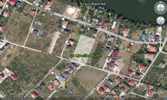 Teren Intravilan 500mp,   Mogosoaia,   75000 euro