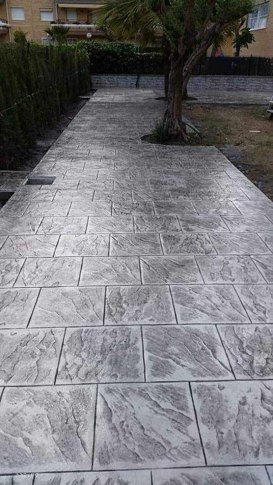 Beton amprentat