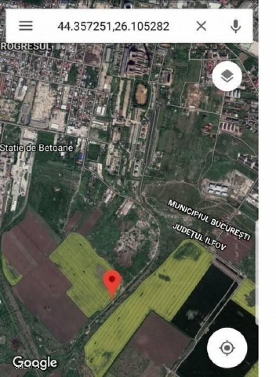 Teren Extravilan 10000mp,   Jilava,   600000 euro
