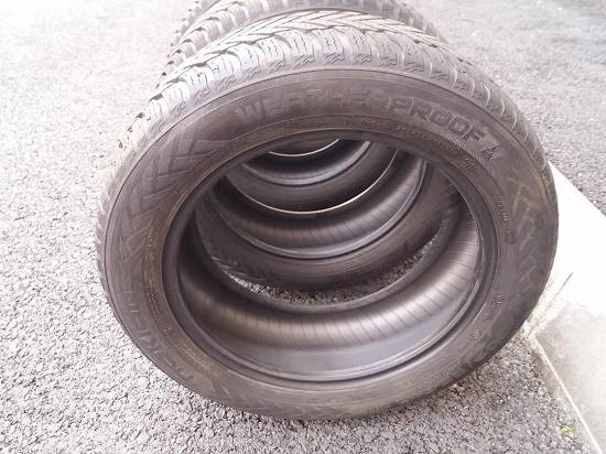 Set 4 anvelope 205/55 R16 91H,   sh,   weatherproof: NOKIAN