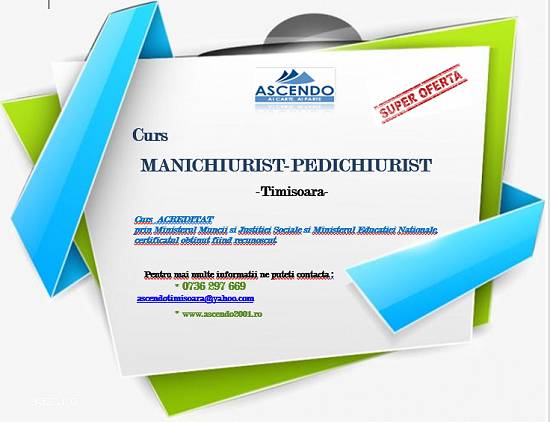 MANICHIURIST-PEDICHIURIST - Cursuri de calificare