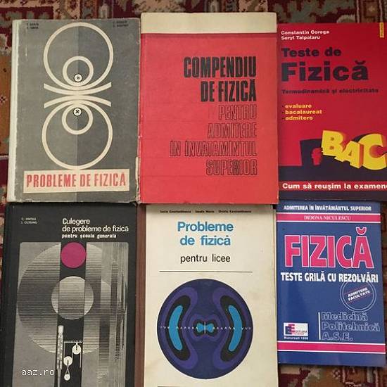 Culegeri fizica vechi