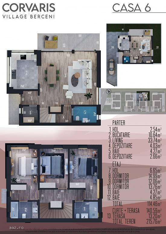 Intrare Berceni,   4 camere,   P+1,   115 mp utili,   teren liber 114 mp.