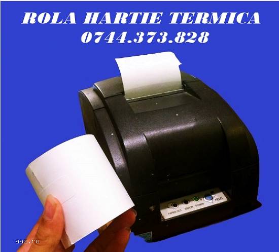 Role hartie pentru imprimanta de bonuri si imprimanta POS!.