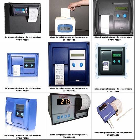 Cartus tusat si Rola hartie termodiagrama tip Thermo King,   Transcan,   etc
