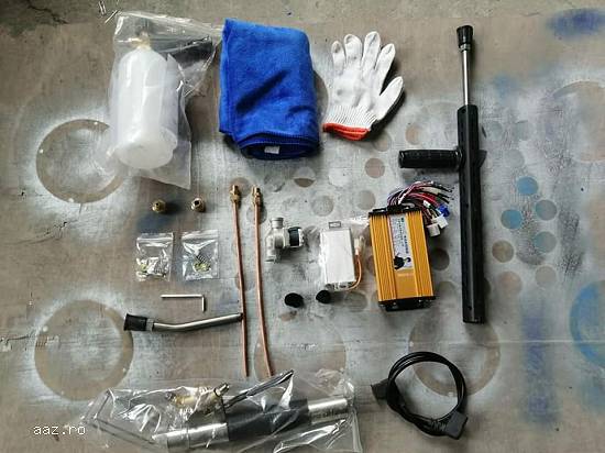 Aspirator Generator de Abur dedicat firmelor de Curatenie & Detailing Auto, Hotelierilor