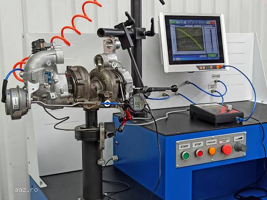 Tester pentru actuatorul turbocompresorului ATP-1000