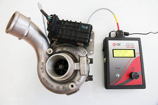 Tester pentru actuatorul turbocompresorului ATP-1000