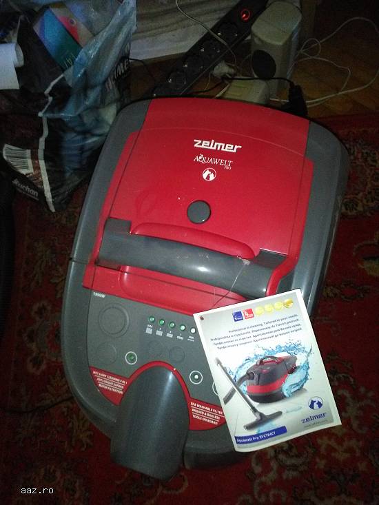 Aspirator ZELMER Aquawelt PRO ZVC764CT cu spălare