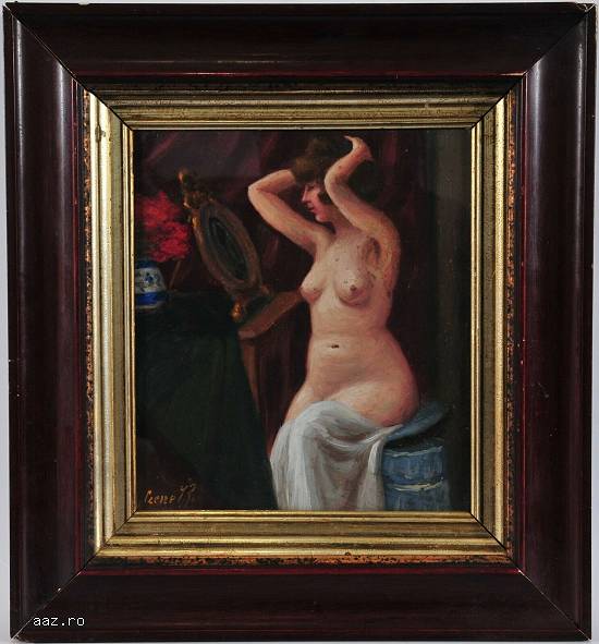tablou nud scoala maghiara