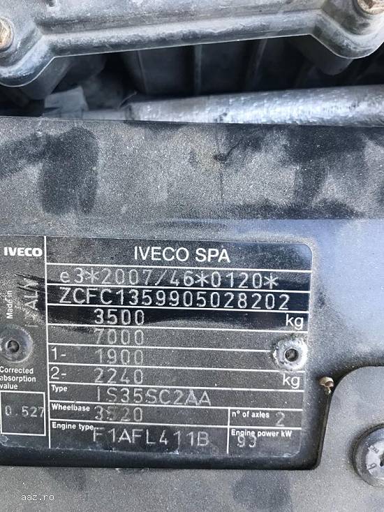 Autoutilitara  Iveco Daily 3.5 "|