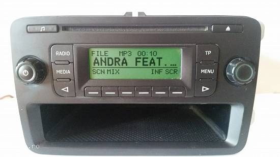 Radio Mp3 Player Original Skoda Rapid Octavia Blues