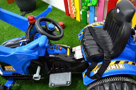 Excavator electric pentru copii Kinderauto BJS328A 2x45W 12V
