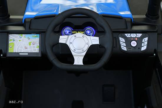 UTV electric pentru 2 copii Conquerer 4x45W 12V  #Blue