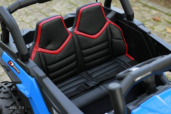 UTV electric pentru 2 copii Conquerer 4x45W 12V  #Blue