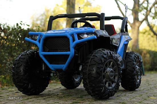 UTV electric pentru 2 copii Conquerer 4x45W 12V  #Blue