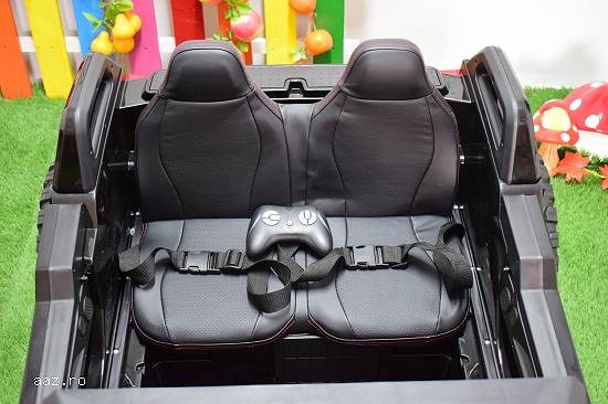 UTV electric pentru 4 copii Kinderauto SX1929 24V 4x75W #Black