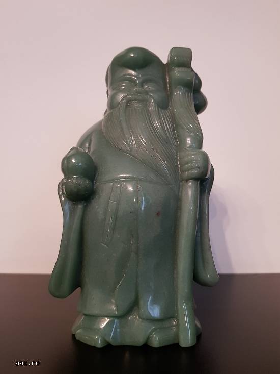 CEI TREI INTELEPTI ,   SCULPTURA JAD (2,  9 Kg/Piesa) HONG KONG