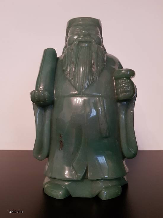 CEI TREI INTELEPTI ,   SCULPTURA JAD (2,  9 Kg/Piesa) HONG KONG