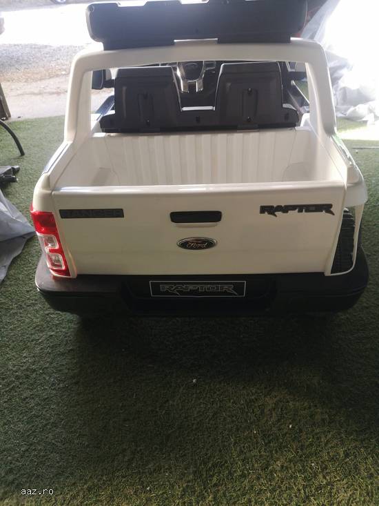 Masinuta electrica pt. 2 copii Ford Ranger 90W 12V POLICE  aspect 6/10