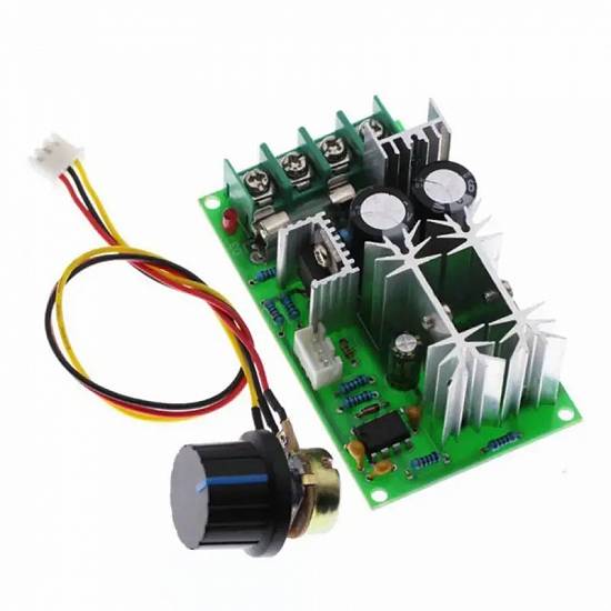 Variator regulator CONTROLLER TURATIE motor DC 12V 24V 60V PWM curent continuu