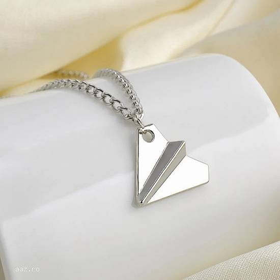 MEDALION Pandantiv cu lantisor avion HARRY STYLES – ONE DIRECTION