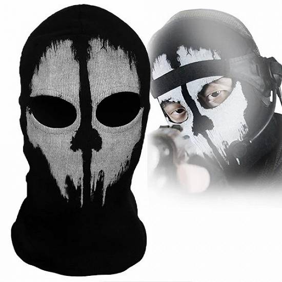 Masca tip CAGULA Call of Duty Ghosts COD Ghost ski moto paintball airsoft craniu